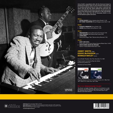 Groovin' at Small's Paradise - Vinile LP di Jimmy Smith - 2