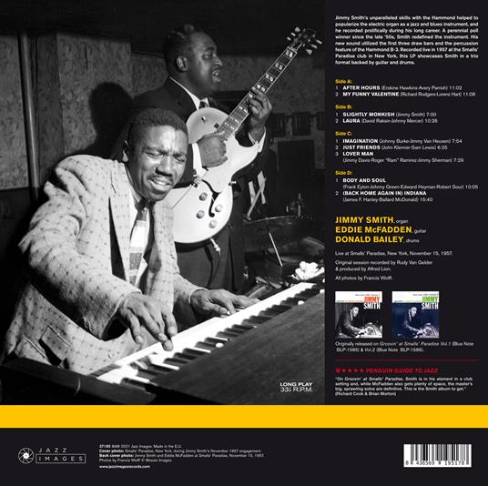 Groovin' at Small's Paradise - Vinile LP di Jimmy Smith - 2