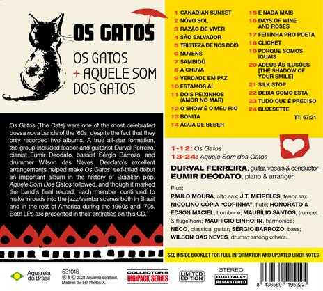 Os Gatos - Aquele som dos Gatos - CD Audio di Os Gatos - 2