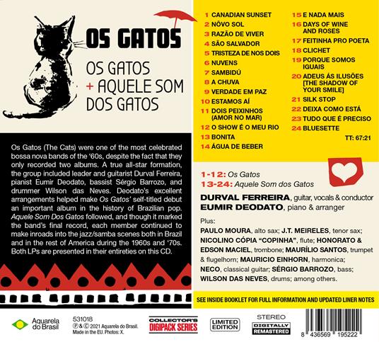 Os Gatos - Aquele som dos Gatos - CD Audio di Os Gatos - 2