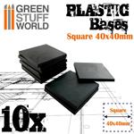 Plastic Square Bases 40x40 mm