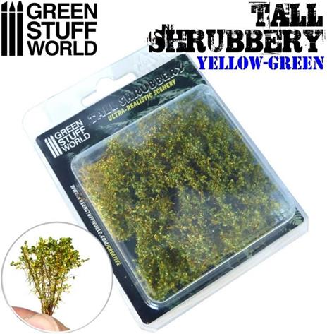 Tall Shrubbery - Yellow Green - 4