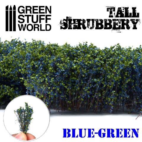 Tall Shrubbery - Blue Green