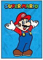 Super Mario Bros Coperta In Pile Nintendo