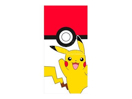 Pokemon Pikachu Pokeball Telo Mare Cotone Nintendo