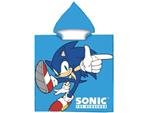 Sonic The Hedgehog Microfibre Poncho Asciugamano Sega