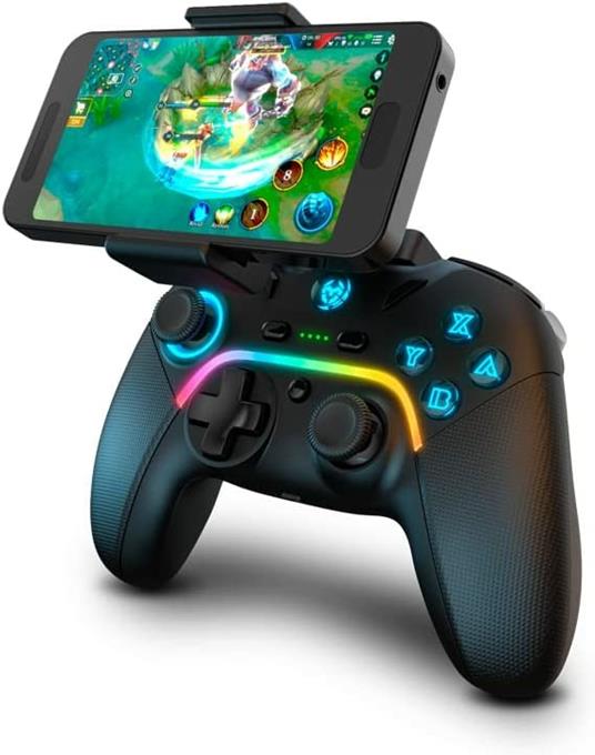 Krom NXKROMKAYROS periferica di gioco Nero Bluetooth Gamepad Analogico/Digitale Android, Nintendo Switch, PC, iOS - 2