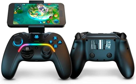 Krom NXKROMKAYROS periferica di gioco Nero Bluetooth Gamepad Analogico/Digitale Android, Nintendo Switch, PC, iOS - 3