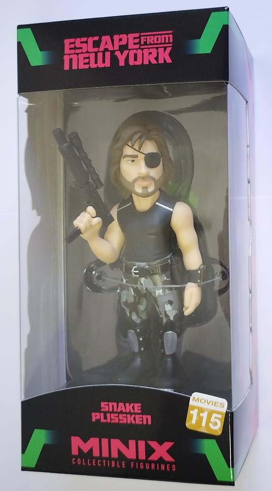 Minix Escape from NY Collectible Figurine Snake Plissken n.115 Movies Statuetta