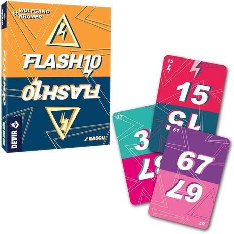 Flash 10 di Devir - Gioco da tavolo di strategia per 2 a 5 giocatori dai 8 anni in su - 3