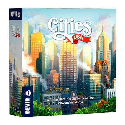 Cities USA. Gioco da tavolo