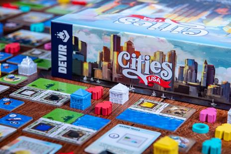 Cities USA. Gioco da tavolo - 4
