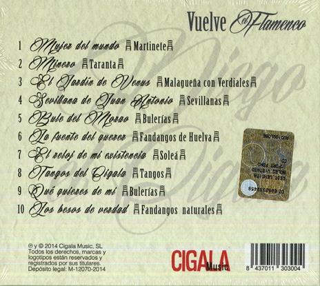 Vuelve El Flamenco - CD Audio di Diego El Cigala - 2