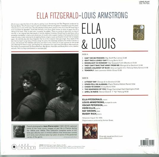 Ella & Louis - Vinile LP di Louis Armstrong,Ella Fitzgerald - 2