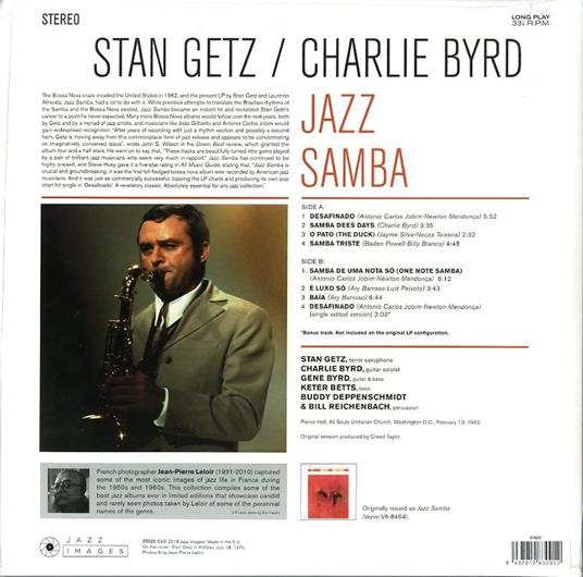 Jazz Samba (Hq Deluxe Edition) - Vinile LP di Stan Getz - 2