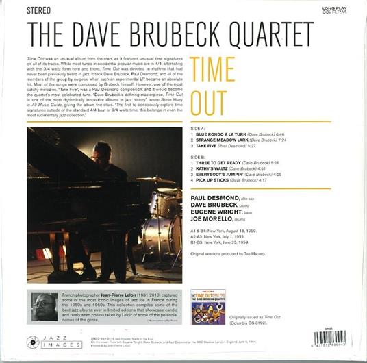 Time Out (Hq Limited Edition) - Vinile LP di Dave Brubeck - 2