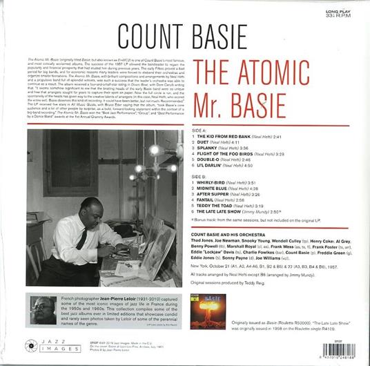The Atomic Mr. Basie (180 gr.) - Vinile LP di Count Basie - 2