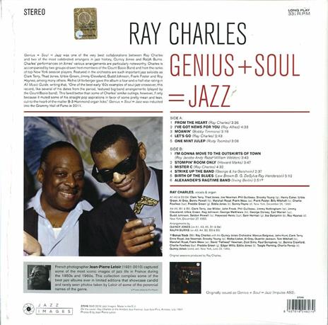 Genius + Soul = Jazz (180 gr.) - Vinile LP di Ray Charles - 2