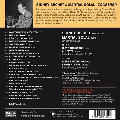 The Studio Recordings - CD Audio di Martial Solal,Sidney Bechet - 2