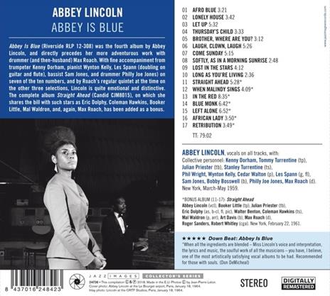 Abbey Is Blue (Deluxe Edition) - CD Audio di Abbey Lincoln - 2