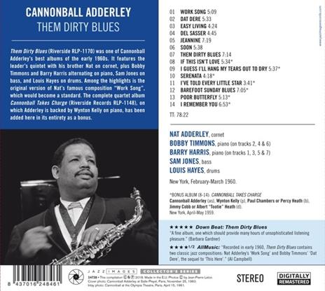 Them Dirty Blues ( + Bonus Tracks) - CD Audio di Julian Cannonball Adderley - 2