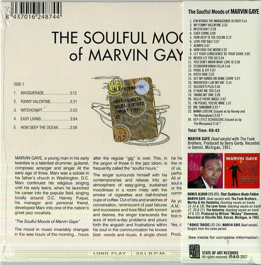 The Soulful Moods of Marvin - That Stubborn Kinda Fellow - CD Audio di Marvin Gaye - 2