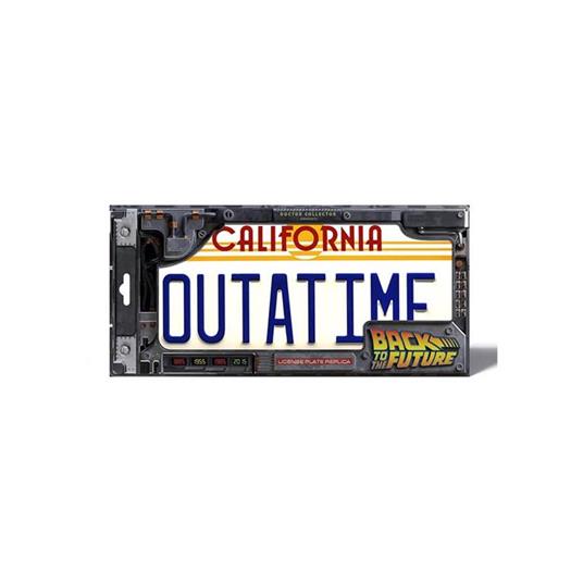 Replica targa DeLorean Outatime Ritorno al futuro License plate - Doctor  Collector - Idee regalo