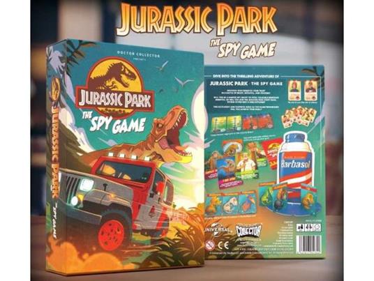 JURASSIC PARK THE SPY GAME Gioco Da Tavolo Doctor Collector