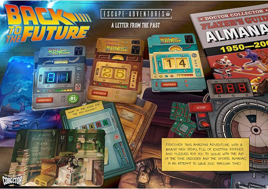 Ritorno Al Futuro Escape Adventure Game A Lettera From The Past *english  Version* Doctor Collector - Doctor Collector - Giochi di ruolo e strategia  - Giocattoli