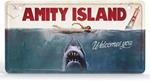 Jaws Amity Island Metal Sign