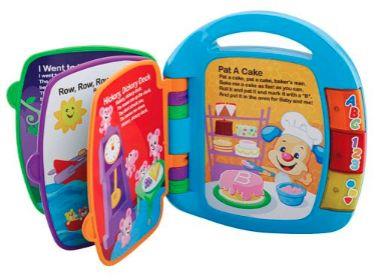 Fisher-Price-900 CDH26 Giocattolo di attività Laugh And Learn Storybook Rhymes Colore Blu - 2