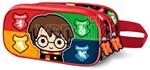 Harry Potter Astuccio Doppio Harry con Bacchetta 3D Karactermania