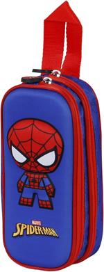 Marvel Spiderman Bobblehead 3d Double Astuccio Karactermania