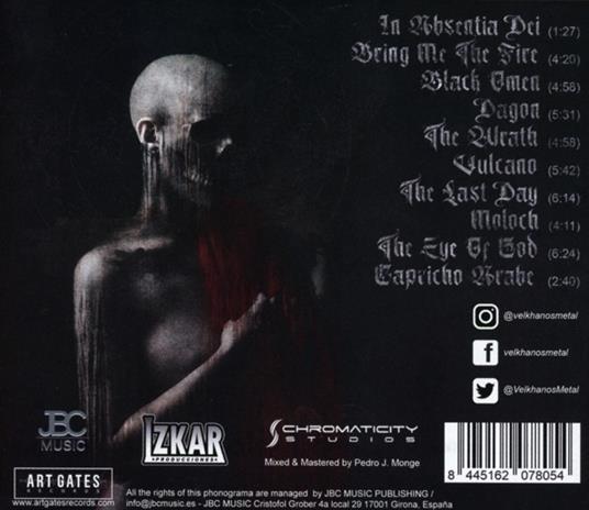 Wrath - CD Audio di Velkhanos - 2
