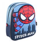 Zaino Scuola Spiderman Azzurro (25 x 31 x 10 cm)