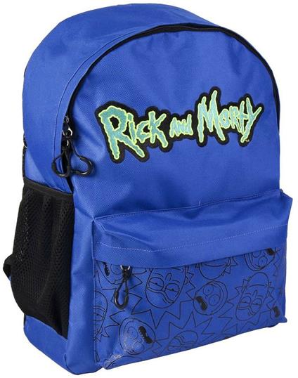 Zaino Scuola Rick and Morty Blu scuro (29 x 45 x 14 cm)