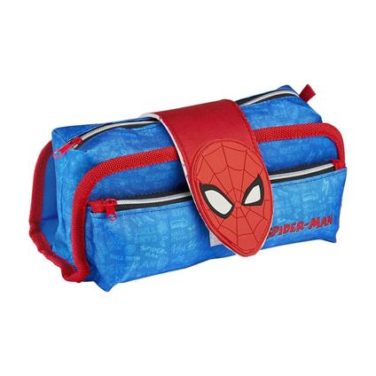 Astuccio Scuola Spiderman Azzurro (22 x 12 x 7 cm) - Spiderman - Cartoleria  e scuola