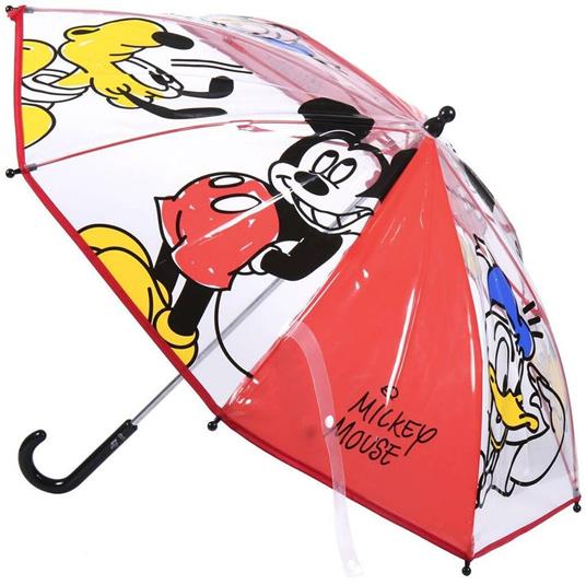 Ombrelli Mickey Mouse Rosso (Ø 66 cm)