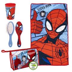 Spiderman Beauty Case da Viaggio Con Accessori