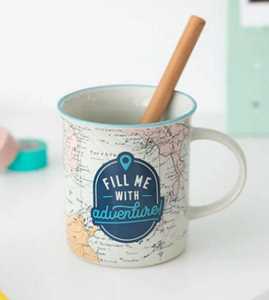 Idee regalo Mug Fill me with adventure! Mr Wonderful