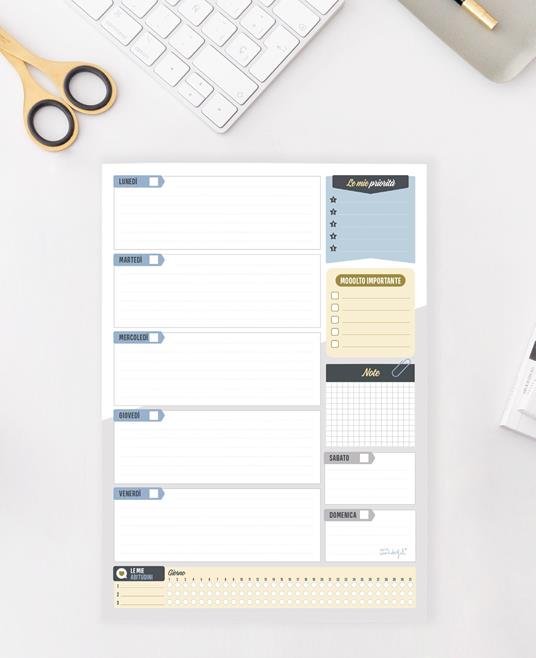 Organizzatore per settimane approfittate veramente al massimo