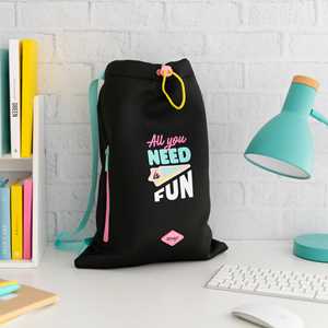 Cartoleria Zaino Sacca - All you need is fun Mr Wonderful Mr Wonderful