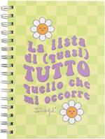 Quaderno a quadretti Mr Wonderful - La lista di (quasi) tutto quello che mi occorre