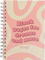 Quaderno Mr Wonderful - Blank Pages For Dreams And More