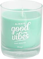 Candela con vetro Mr Wonderful - Always Good Vibes