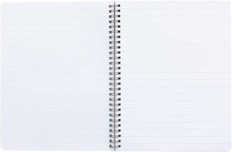 Taccuino A5, fogli bianchi a righe, con tasca interna e 3 fogli di adesivi Mr Wonderful - So Many Great Ideas - 3