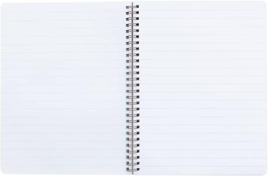 Taccuino A5, fogli bianchi a righe, con tasca interna e 3 fogli di adesivi Mr Wonderful - So Many Great Ideas - 3