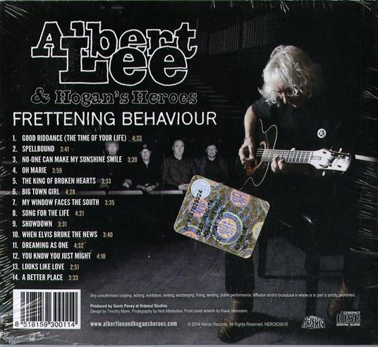 Frettening Behaviour - CD Audio di Albert Lee - 2