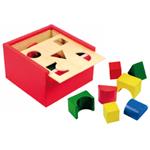 Shape sorting box
