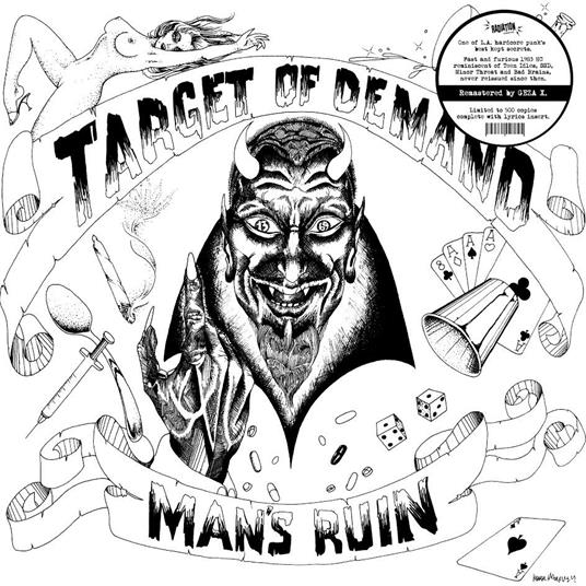 Man's Ruin (Limited Edition) - Vinile LP di Target of Demand